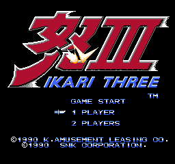 Ikari III - The Rescue (NES, Family Computer) (gamerip Ikari III - The Rescue (NES, Family Computer) (gamerip